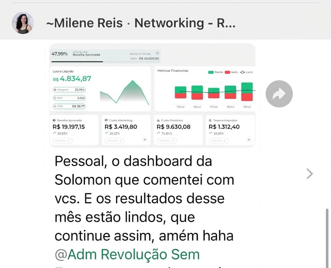 Resultado de aluno 1